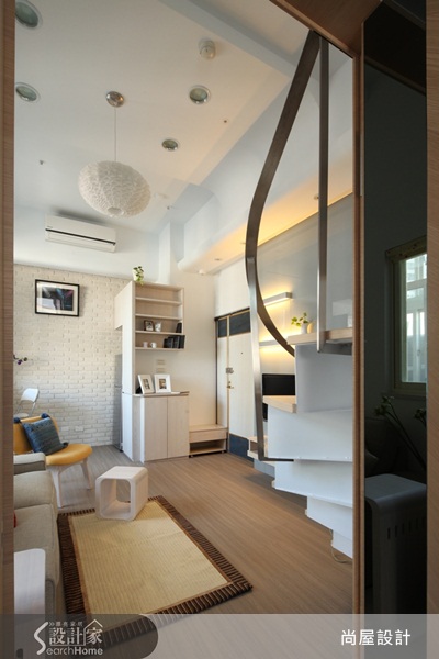 單身的屋主，想要有一個可以一進門就賴著不走的居家空